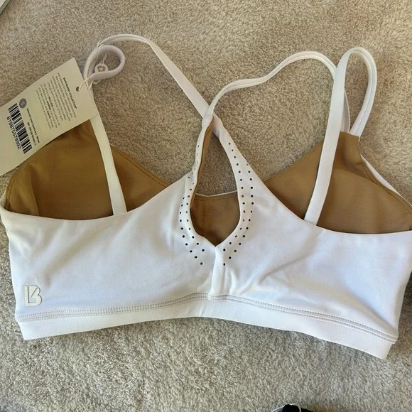 BUFFBUNNY Shorts & 2 Bras Bundle/Set Women's Size XS/S Black & White New W/ Tags - Picture 10 of 14